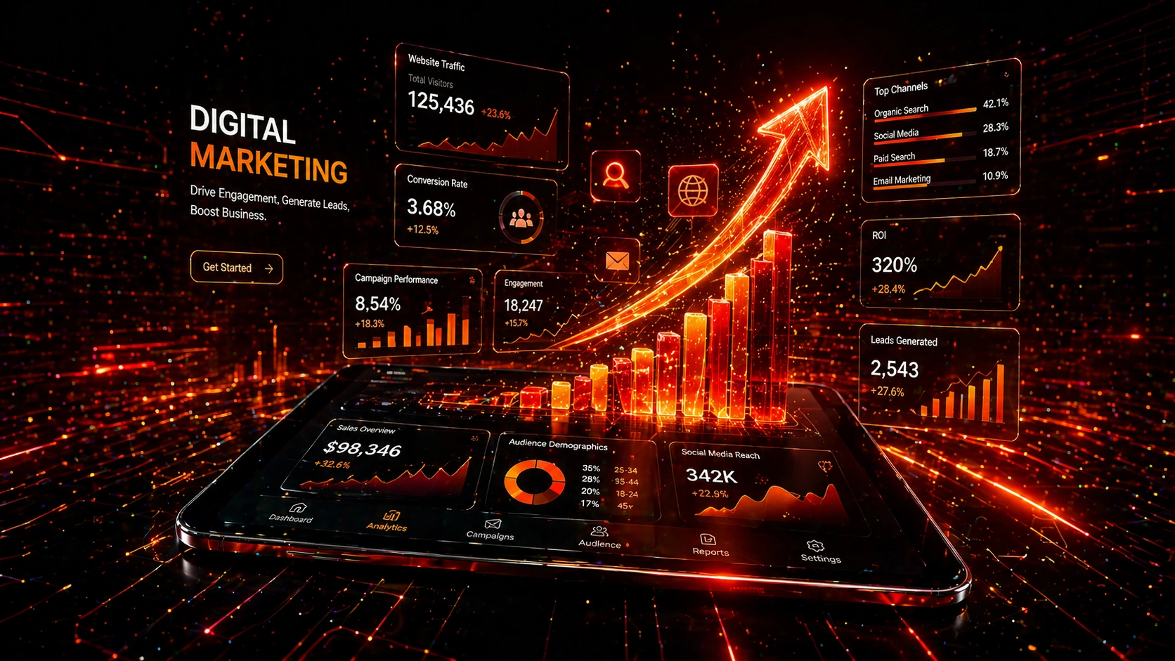 VTechMatrix Digital Marketing & SEO Growth
