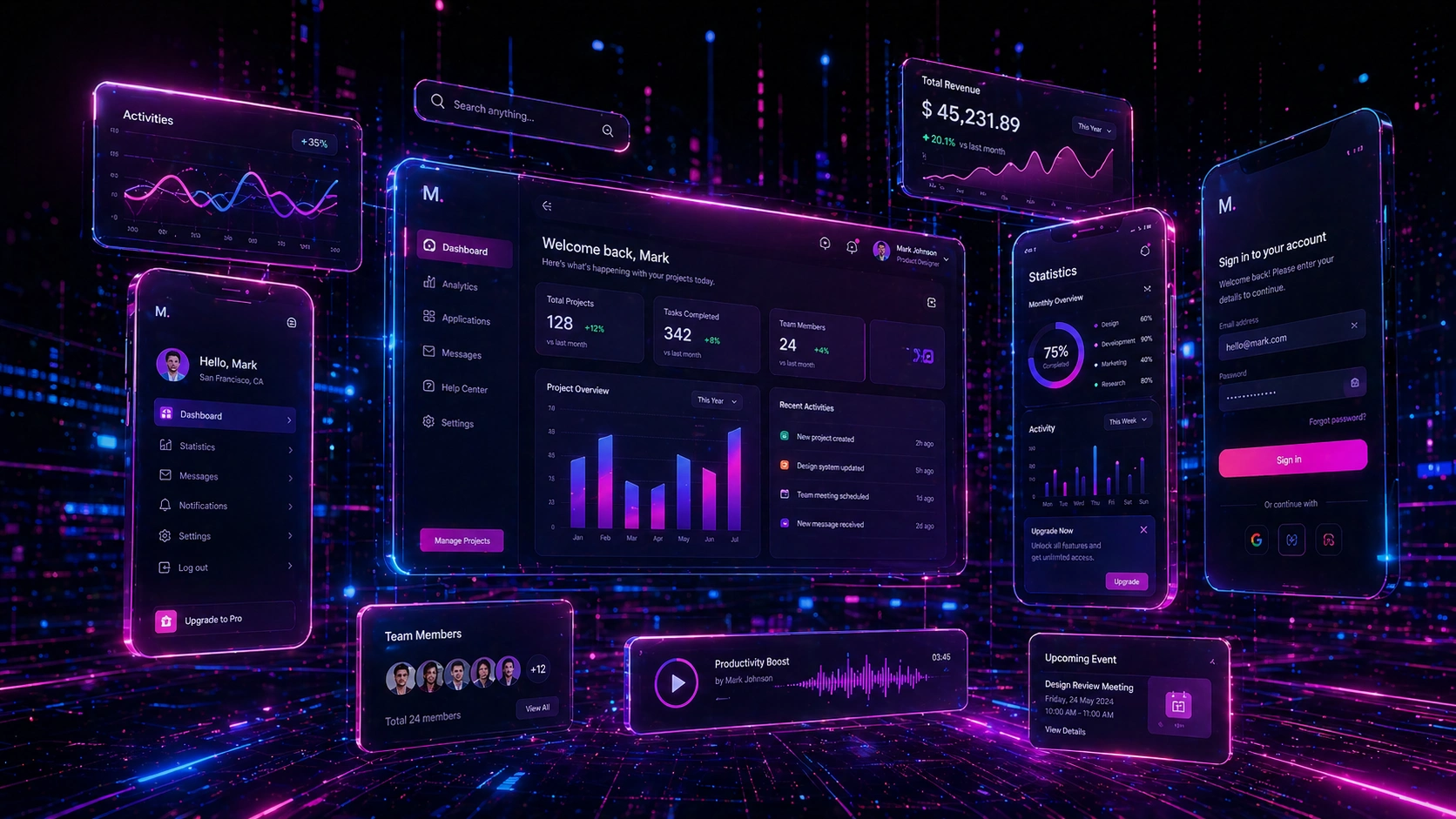 VTechMatrix UI/UX Design Services
